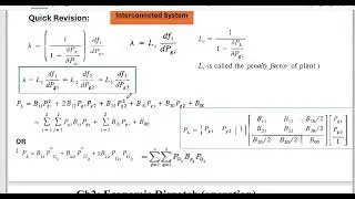 Economic operation of powers system: Part 3