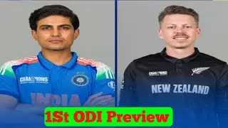 India vs Newzealand 1st ODI Match Preview & Playing 11 #indvsnz #vadodaracricket #playing11 #kohali