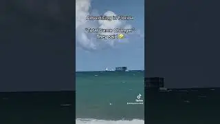 Am I going Blind?! #viral #tiktok #miami #florida #ad #advertising #marketing #beach #shorts