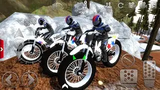 Extreme Motocross Dirt speed Police Bikes #1 - Offroad Outlaws - Bike Android Gameplay