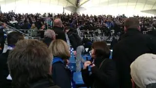 HSV - Bayern (3.5.2014) - Polizeieinsatz in Block 22C