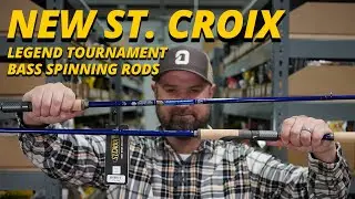 St. Croix's NEW Legend Tournament Bass Spinning Rods