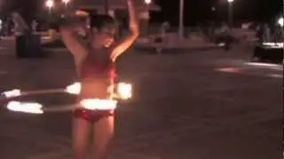 Miranda fire show Key West