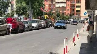 Alfa 155 Polizia Stradale, Alfa 75 Guardia di Finanza, Giulietta GDF e Alfetta Carabinieri
