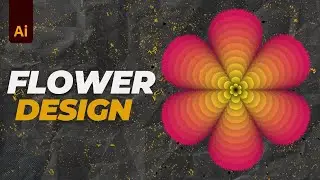 Flower Design Illustrator Tutorial