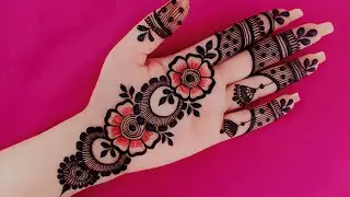 Rakhi 2024 mehndi design full hand fronthand | Simple mehndi design | Mehandi design | Mehndi design