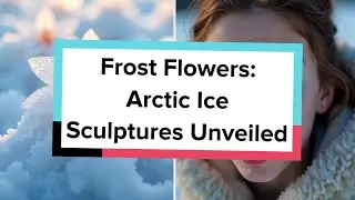Frost Flowers: Arctic Ice Sculptures Unveiled