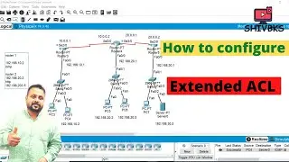 How to configure Extended ACL by SHIVBKS