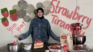 ramadan diaries ep 3: strawberry tiramisu (food network wants to hire me)