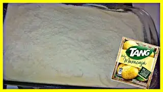 PAVÊ DE MARACUJÁ FEITO COM TANG PARA O NATAL