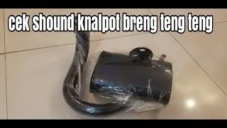 KNALPOT DRC VESPA. CEK SHOUND SUARA GURIH