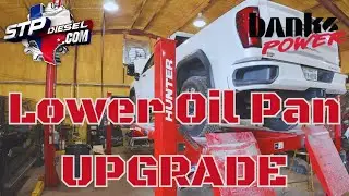 6.6 Duramax lower Oil upgrade @bankspower STP DIESEL Duramax oil leak fix