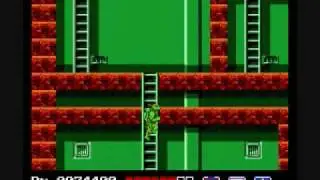 TMNT1: Single Turtle; Michelangelo (Level 3)