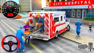 US Human Rescue Simulator Game 2025 - 911 US Emergency Ambulance Driving 3D - Android GamePlay