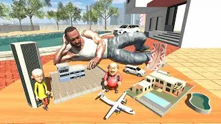 Franklin Build Tiny Motu Patlu City - INDIAN BIKES DRIVING 3D