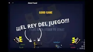 Hoy (hago un poco de trampas) en Stick FIght con el team