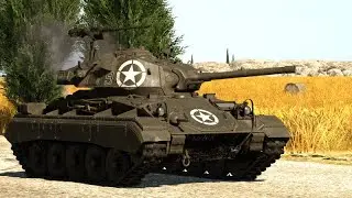 War Thunder M24 Tank Gameplay Iberian Castle