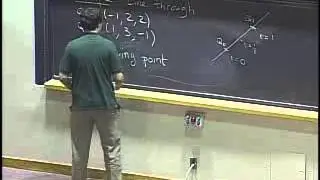 Lec 5, Parametric Equations, Vector Algebra, Example