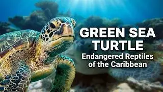 Green Sea Turtles: Endangered Reptiles of the Caribbean