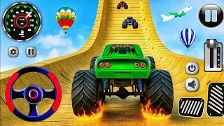 Ramp Car Racing - Car Racing 3D - Monster Truck Ultra Mega Ramp Driving  | Car Game | Android Game