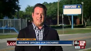 SRO's gun discharges at school