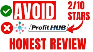 ProfitHub Review 🛑 STOP 🛑 2/10 Stars AVOID ProfitHub Honest Review ⛔️