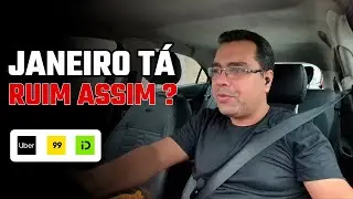 (ESTRATÉGIA) Como trabalhar em Janeiro na Uber e 99?