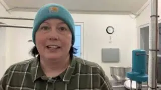 Virginia Farms Alone! Milking cows, barn chores, feeding hay while Stacy is at school!