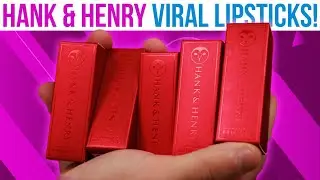 Swatching Hank & Henry&rsquo;s Viral Glitter Lipsticks! Do They Slay?