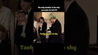 Taejin: Jin your bias is showing 😂 #taejin #bts #ytshorts #btsshorts #jin #taehyung