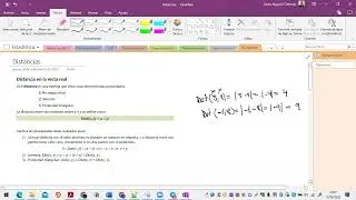 Calcular distancias en la recta real