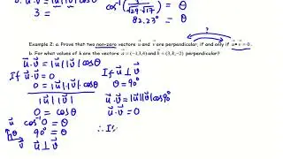 6 4 Dot Product of Two Vectors