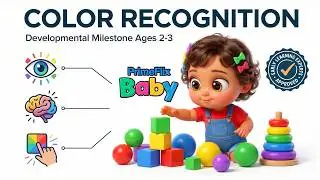 Learn the Color RED with Baby Rosie's 🚒🚗🚌 | Colors for Babies & Toddlers | Prime Flix Baby