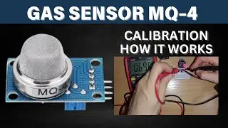 MQ 4 gas sensor with alarm speaker for natural gas detection
