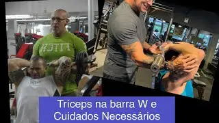 Variação do tríceps testa e os cuidados necessários