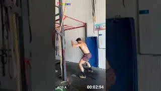 Marseille Throwdown wod 1 catégorie Espoir. Vincent Pradié