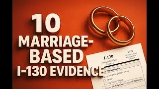 10 MUST-HAVE EVIDENCE for Marriage-Based I-130 Petitions (Don&rsquo;t Get Denied!)