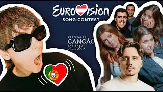 Festival da Canção 2026 Reaction 🇵🇹 Portugal National Final