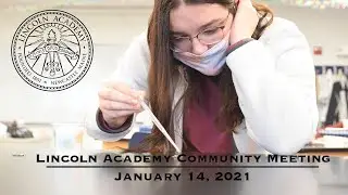 Virtual Community Meeting ~ January 14, 2021