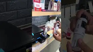 How to put ink in EPSON L3210 