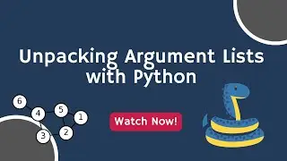 Introduction to Unpacking Argument Lists in Python
