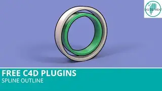 Free C4D Plugins: Spline Outline