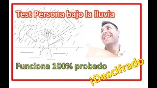👾 Examen Psicotécnico PERSONA BAJO LA LLUVIA RESUELTO 👾  ► FUNCIONA ◄ forma RÁPIDA!