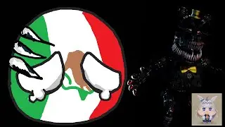 NIGHTMARE LE DA UNA LECCI&Oacute;N A M&Eacute;XICO #countryballs #polandball #memes #viral #fnaf