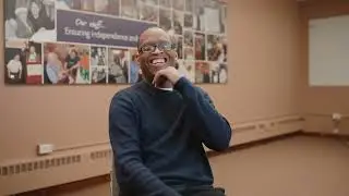 Alex - Office Work at the Avenues Jane and Albert Wohlers Center