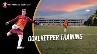 How to Side Volley as a Goalkeeper | Goalie Training Tips