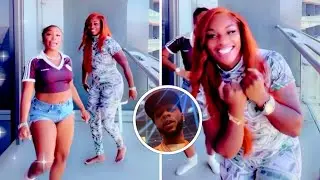 Counting Green Challenge Claressa Shield & baby girl chanel Papoose Confirm Claressa Definitely WIN