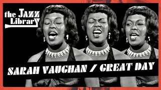 SARAH VAUGHAN - Great Day on The Ed Sullivan Show, December 10, 1961 | THE JAZZ LIBRARY
