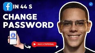 How to CHANGE the FACEBOOK PASSWORD in 44 S