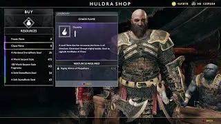 God of War - Last Chaos Flame to upgrade the Blades of Chaos to level 5